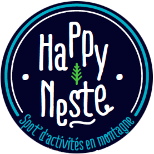 logo HappyNeste, accrobranche Loudenvielle